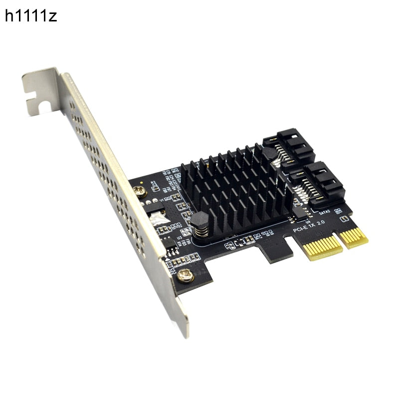 H1111Z Add On Card Controller SATA 3 PCIE SATA3 PCIE/PCI-E SATA Card/Expansion/Multiplier PCI Express SATA Port Marvell 88SE9125