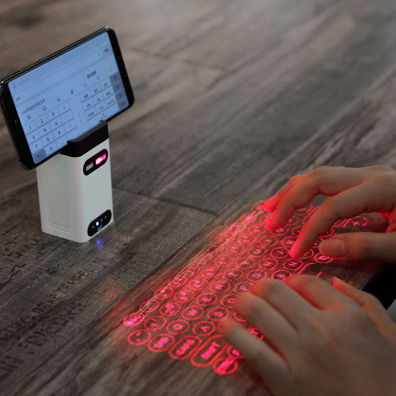 Bluetooth virtual laser keyboard Wireless Projector virtual keyboard Portable for computer Phone pad Laptop With Mouse function