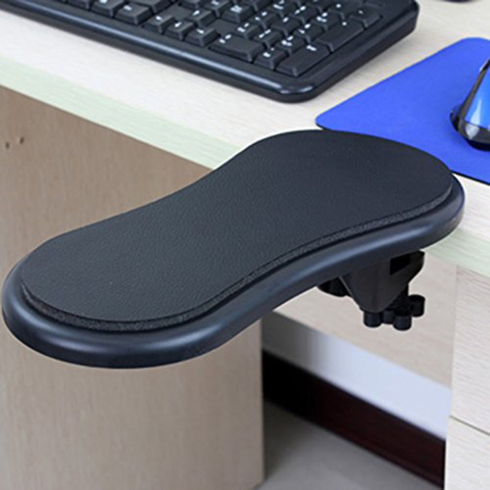 Computer Arm Support Mouse Pad Wrist Hand Shoulder Rest Mat Double Attachment Ergonomic Attachable For Table Chair/Desk Extender