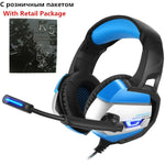 ONIKUMA K5 Best Gaming Headset Gamer casque Deep Bass Gaming Headphones for Computer PC PS4 Laptop Notebook with Microphone LED
