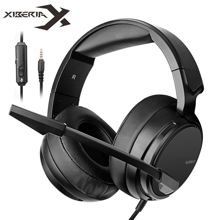 Xiberia NUBWO N12 PS4 Casque Bass Headset PC Gaming Headphone With Microphone for Nintendo switch New Xbox One Moblie PUBG Games