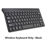 Wireless Mouse keyboard combo set 2.4G mini size Multimedia for tablet Laptop Mac Desktop PC TV Andrews windows