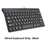 Wireless Mouse keyboard combo set 2.4G mini size Multimedia for tablet Laptop Mac Desktop PC TV Andrews windows