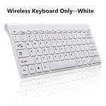 Wireless Mouse keyboard combo set 2.4G mini size Multimedia for tablet Laptop Mac Desktop PC TV Andrews windows