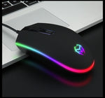 Wired game mouse desktop computer USB laptop office home CF eat chicken machinery aggravated external mouse