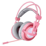 Sades A6 Gaming Headphones casque 7.1 Surround Sound Stereo USB Game Headset with Microphone Breathing LED Lights for PC Gamer