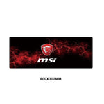 MSI Mouse Pad Large XXL Gamer Anti-slip Rubber Pad Gaming Mousepad to Keyboard Laptop Computer Speed Mice Mouse Desk Play Mats
