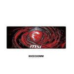 MSI Mouse Pad Large XXL Gamer Anti-slip Rubber Pad Gaming Mousepad to Keyboard Laptop Computer Speed Mice Mouse Desk Play Mats