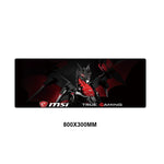 MSI Mouse Pad Large XXL Gamer Anti-slip Rubber Pad Gaming Mousepad to Keyboard Laptop Computer Speed Mice Mouse Desk Play Mats