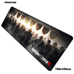 rainbow six siege mouse pad 70x30cm gaming mousepad anime HD print office notbook desk mat large padmouse games pc gamer mats