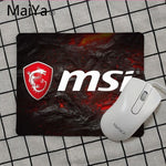 Maiya High Quality MSI Dragon Logo Computer Gaming Mousemats Top Selling Wholesale Gaming Pad mouse