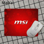 Maiya High Quality MSI Dragon Logo Computer Gaming Mousemats Top Selling Wholesale Gaming Pad mouse