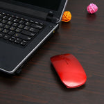 Souris 2.4G sans fil Super Slim pour PC Laptop