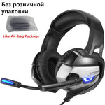 ONIKUMA K5 Best Gaming Headset Gamer casque Deep Bass Gaming Headphones for Computer PC PS4 Laptop Notebook with Microphone LED