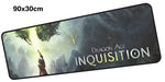 dragon age mouse pad gamer 900x300mm notbook mouse mat large gaming mousepad large cheapest pad mouse PC desk padmouse