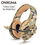 ONIKUMA K1 casque Gaming Headset PC Gamer Stereo Earphones Headphones with Microphone for PS4 New Xbox One Gamepad Laptop Tablet