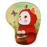 Cute cartoon Non-slip Mouse Pad Comfort Wrist Rest Support Mice Pad High Quality Silicone Wristband Mouse Pad