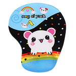 Cute cartoon Non-slip Mouse Pad Comfort Wrist Rest Support Mice Pad High Quality Silicone Wristband Mouse Pad