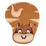 Cute cartoon Non-slip Mouse Pad Comfort Wrist Rest Support Mice Pad High Quality Silicone Wristband Mouse Pad